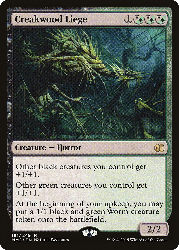 Creakwood Liege (MM2-191) - Modern Masters 2015 Foil