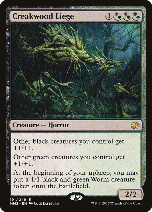 Creakwood Liege (MM2-191) - Modern Masters 2015 Foil