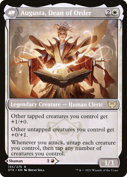 Plargg, Dean of Chaos (STX-155) - Strixhaven: School of Mages Foil