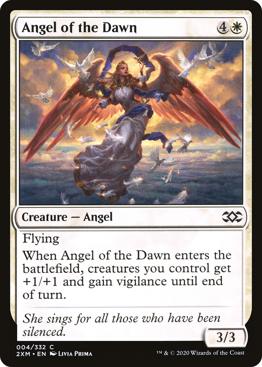 Angel of the Dawn (2XM-004) - Double Masters Foil