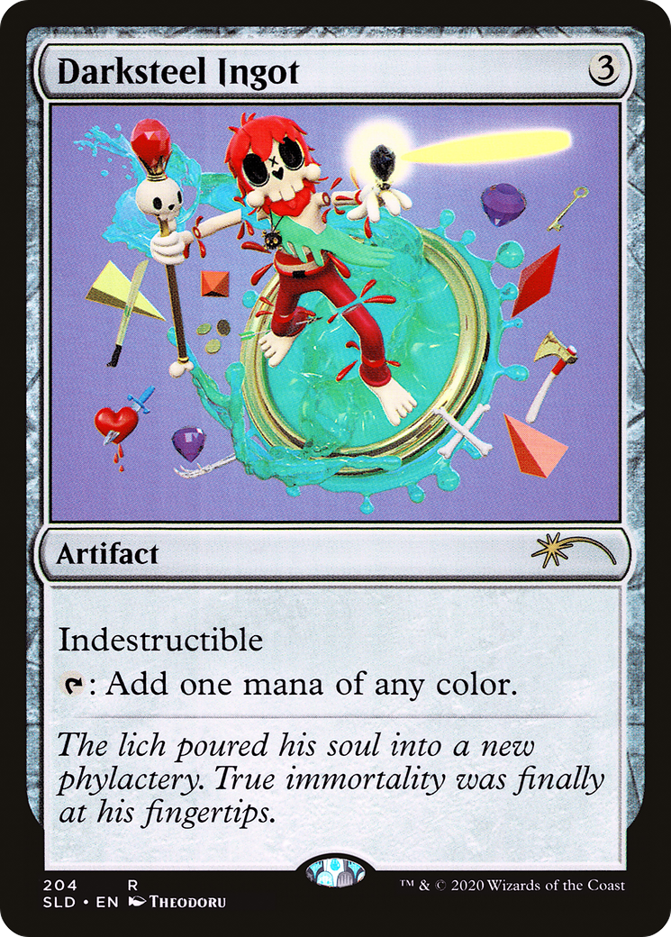 Darksteel Ingot (SLD-204) - Secret Lair Drop Foil