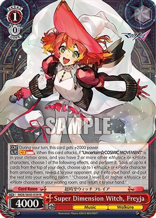 Super Dimension Witch, Freyja (MDE/SE45E39 N) - MACROSS Delta Premium Booster
