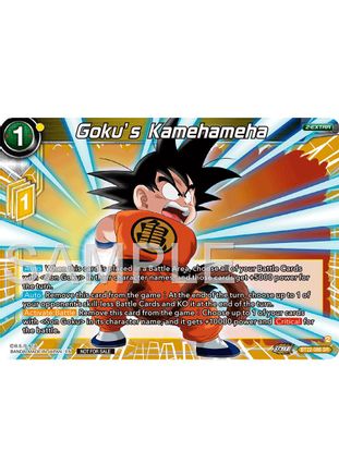 Goku's Kamehameha (Championship 2024 Finals Zenkai Pack) (BT22-086) - Tournament Promotion Cards Foil