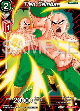 Tien Shinhan (Championship 2024 Finals Zenkai Pack) (BT25-006) - Tournament Promotion Cards Foil