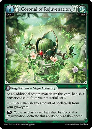 Coronal of Rejuvenation (128) - Promotional Cards Foil