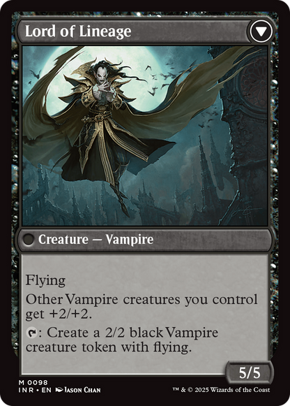 Bloodline Keeper // Lord of Lineage (INR-098) - Innistrad Remastered Foil