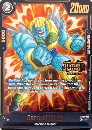 General Rilldo (Judge Pack (Store Judge) 03) (FB04-125) - Tournament and Championship Promos Holofoil