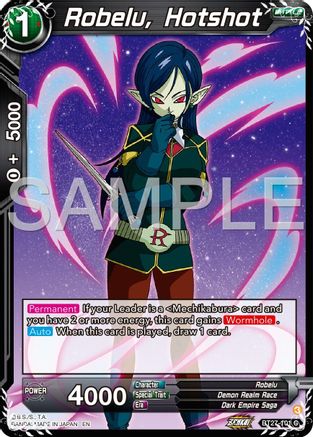 Robelu, Hotshot (BT27-101) - History of Z Foil