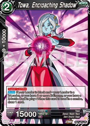 Towa, Encroaching Shadow (BT27-107) - History of Z Foil