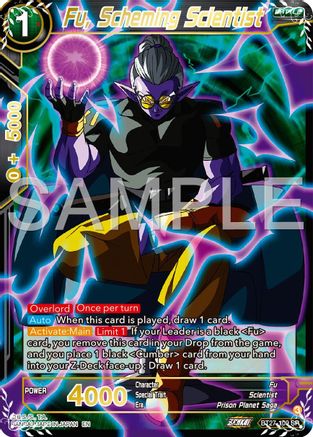 Fu, Scheming Scientist (BT27-109) - History of Z Foil
