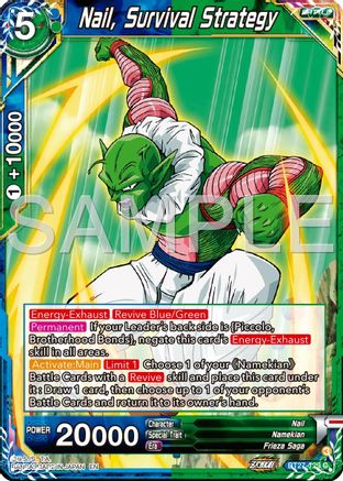 Nail, Survival Strategy (BT27-129) - History of Z Foil