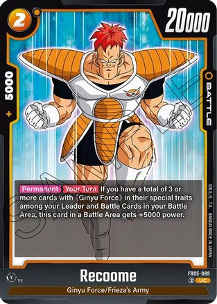 Recoome (FB05-089) - New Adventure