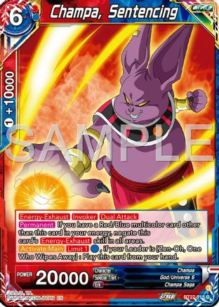 Champa, Sentencing (BT27-115) - History of Z