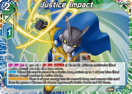 Justice Impact (BT27-124) - History of Z
