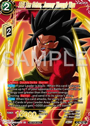 SS4 Son Gohan, Journey Through Time (Gold Stamped) (P-658) - Promotion Cards Foil