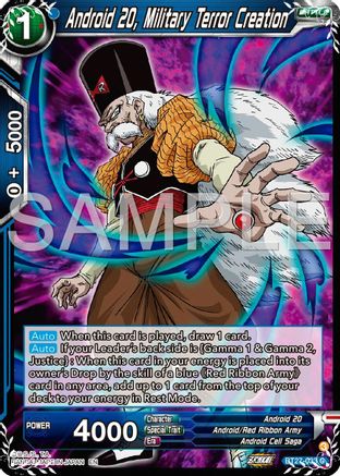 Android 20, Military Terror Creation (BT27-033) - History of Z Foil