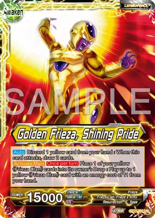 Frieza // Golden Frieza, Shining Pride (BT27-065) - History of Z