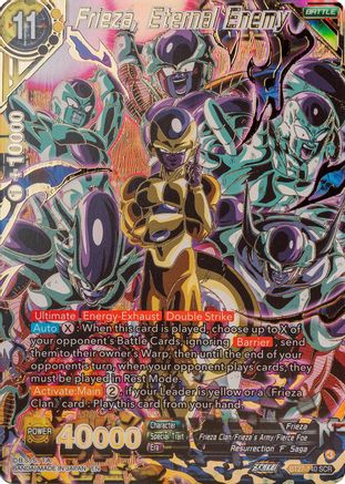 Frieza, Eternal Enemy (BT27-140) - History of Z Foil