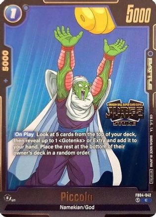 Piccolo - FB04-042 (Judge Pack (Store Judge) 03) (FB04-042) - Tournament and Championship Promos Holofoil