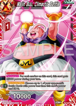 Majin Buu, Climactic Battle (BT27-004) - History of Z