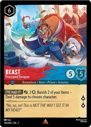 Beast - Frustrated Designer (136/204) - Archazias Island