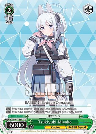 Tsukiyuki Miyako (BAV/W112-E071 C) - Blue Archive