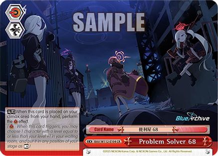 Problem Solver 68 (BAV/W112-E104 CR) - Blue Archive