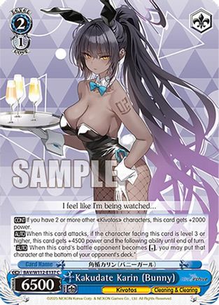 Kakudate Karin (Bunny) (BAV/W112-E137 C) - Blue Archive