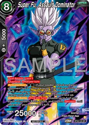 Super Fu, Assault Dominator (Deluxe Pack 2025 Vol.1) (BT22-123) - Promotion Cards