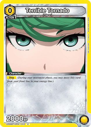 Terrible Tornado (012) (UE06BT/OPM-1-012) - UE06BT One Punch Man