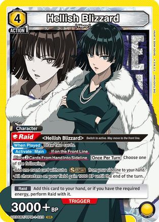 Hellish Blizzard (023) (UE06BT/OPM-1-023) - UE06BT One Punch Man Foil