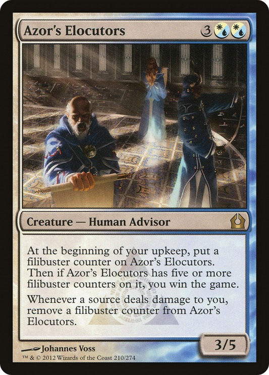 Azor's Elocutors (RTR-210) - Return to Ravnica