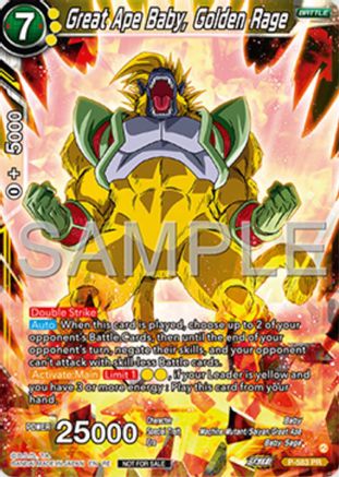 Great Ape Baby, Golden Rage (Deluxe Pack 2025 Vol.1) (P-583) - Promotion Cards