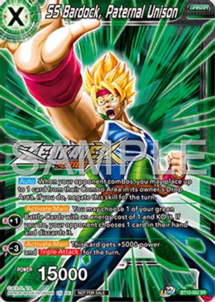 SS Bardock, Paternal Unison (Event Pack 16) (BT10-062) - Promotion Cards Foil