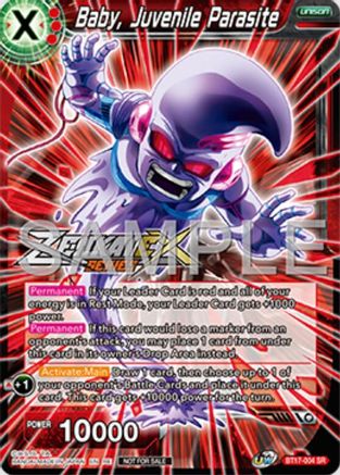 Baby, Juvenile Parasite (Event Pack 16) (BT17-004) - Promotion Cards Foil