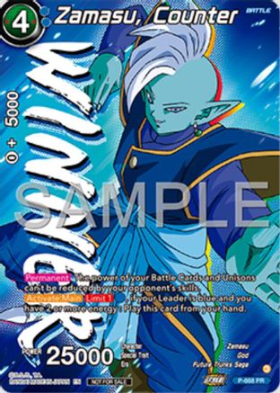 Zamasu, Counter (Zenkai Series Tournament Pack Vol.11) (Winner) (P-668) - Tournament Promotion Cards Foil