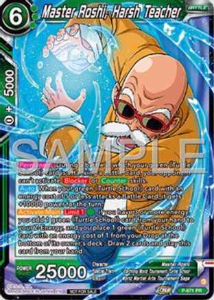 Master Roshi, Harsh Teacher (Zenkai Series Tournament Pack Vol.11) (P-671) - Tournament Promotion Cards
