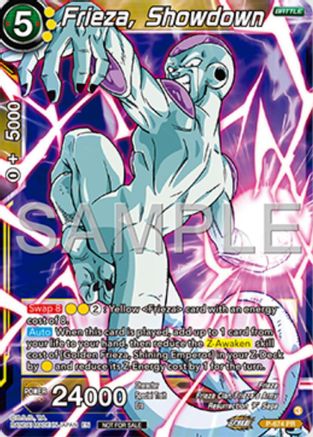 Frieza, Showdown (Zenkai Series Tournament Pack Vol.11) (P-674) - Tournament Promotion Cards
