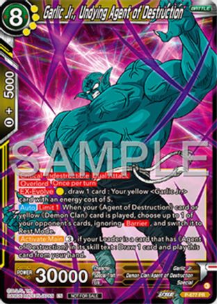 Garlic Jr., Undying Agent of Destruction (Zenkai Series Tournament Pack Vol.11) (P-677) - Tournament Promotion Cards