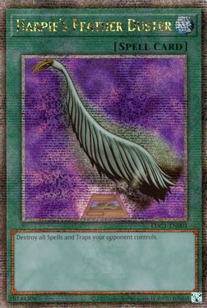 Harpie's Feather Duster (Alternate Art) (EDC1-EN001) - Early Days Collection Promotional Cards Unlimited