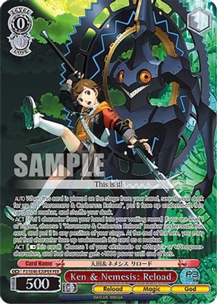 Ken & Nemesis: Reload (PER) (P3/SE46-E20PERPER) - Persona 3 Reload Premium Booster