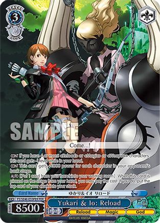 Yukari & Io: Reload (PER) (P3/SE46-E55PERPER) - Persona 3 Reload Premium Booster