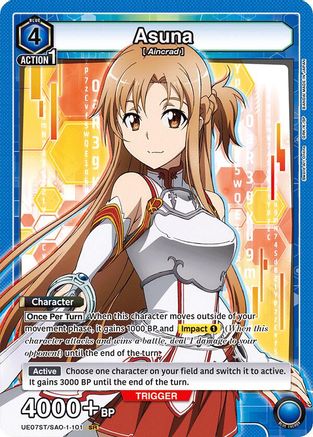 Asuna (101) (UE07ST/SAO-1-101) - UE07ST Sword Art Online Starter Deck