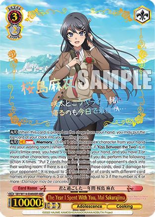 The Year I Spent With You, Mai Sakurajima (ABR) (SBY/W114-E049ABR ABR) - Rascal Does Not Dream Series