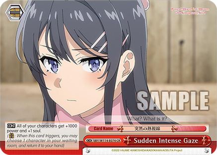 Sudden Intense Gaze (SBY/W114-E074 CR) - Rascal Does Not Dream Series