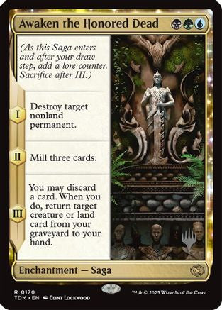 Awaken the Honored Dead (PPTDM-170) - Promo Pack: Tarkir: Dragonstorm
