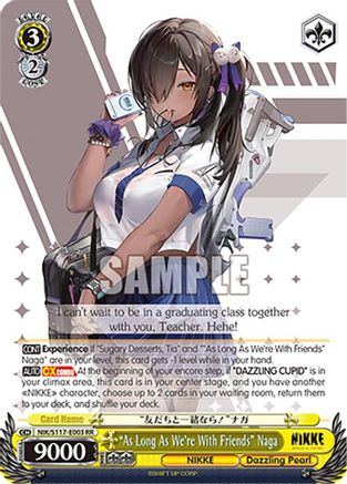 "As Long As We're With Friends" Naga (NIK/S117-E003 RR) - GODDESS OF VICTORY: NIKKE
