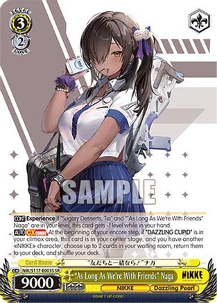 "As Long As We're With Friends" Naga (SR) (NIK/S117-E003S SR) - GODDESS OF VICTORY: NIKKE