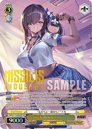 "As Long As We're With Friends" Naga (SSP) (NIK/S117-E003SSP SSP) - GODDESS OF VICTORY: NIKKE