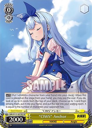 "CIWS" Anchor (SR) (NIK/S117-E019S SR) - GODDESS OF VICTORY: NIKKE